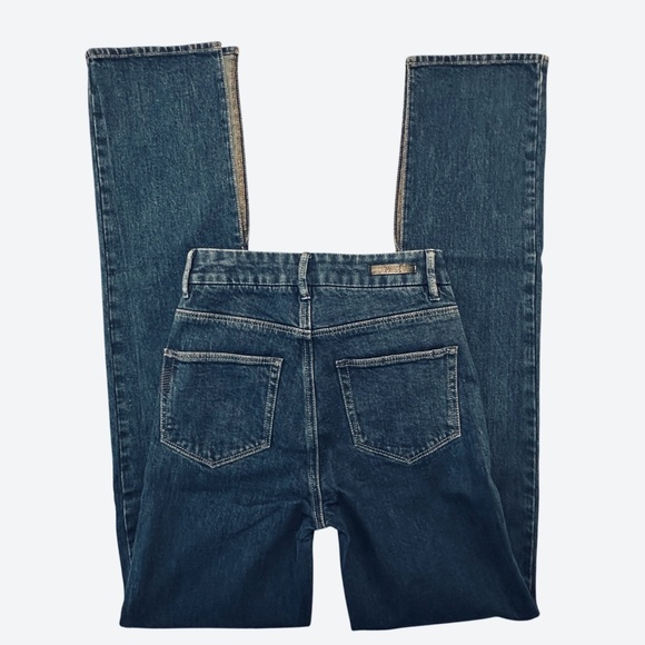 Paige NWT Stella 34.5IN Jolene Pockets Grecia Jeans High Rise Slit Ankles Sz.24 - Picture 7 of 16